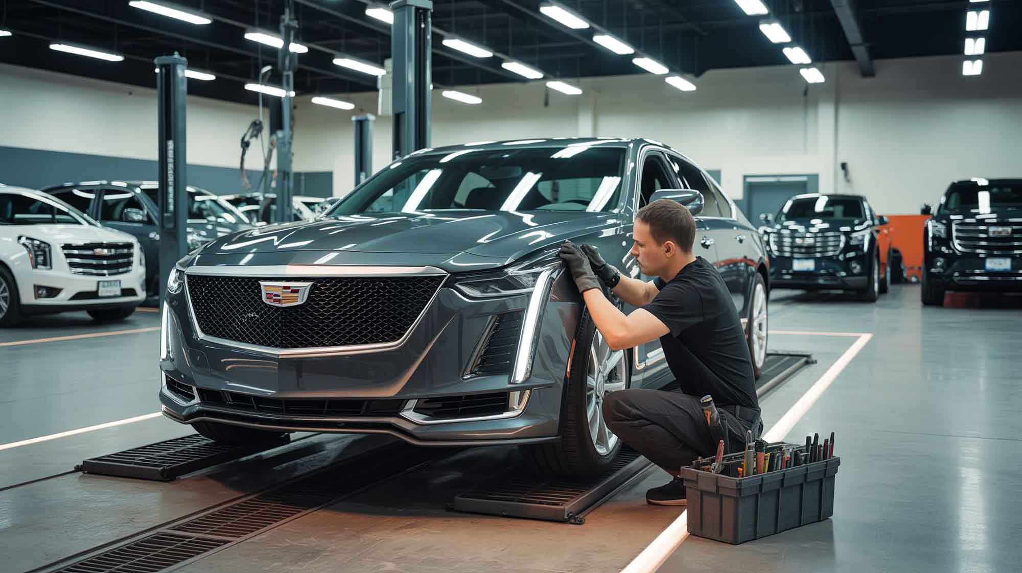 cadillac auto collision center