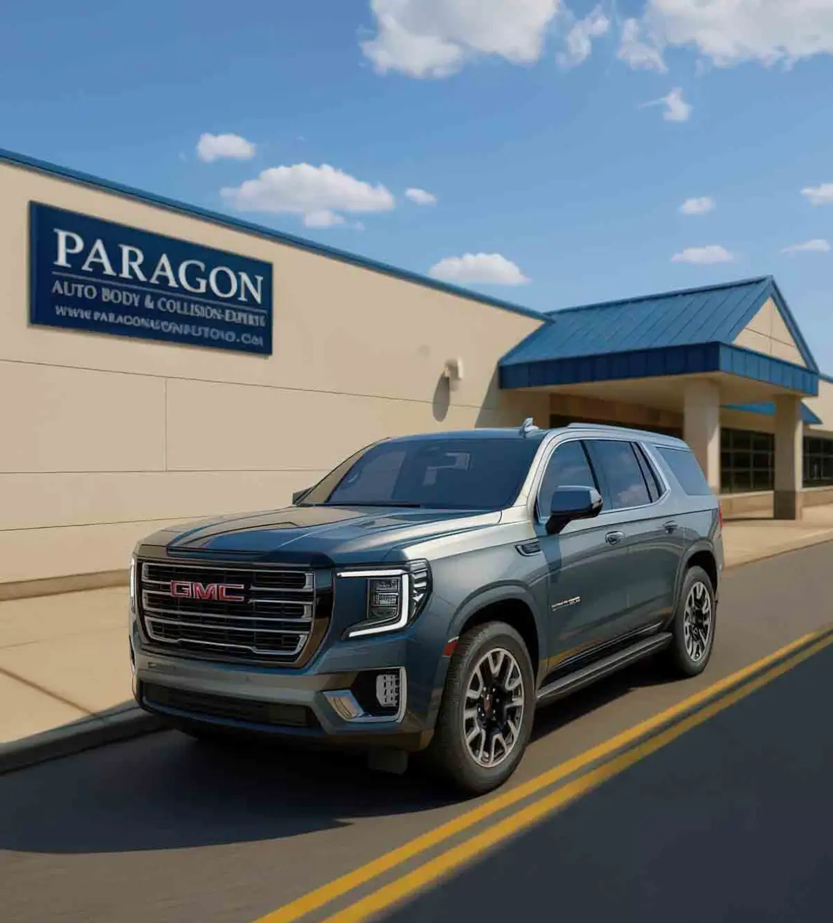 gmc certified collision center with suv gmc certified collision center with suv