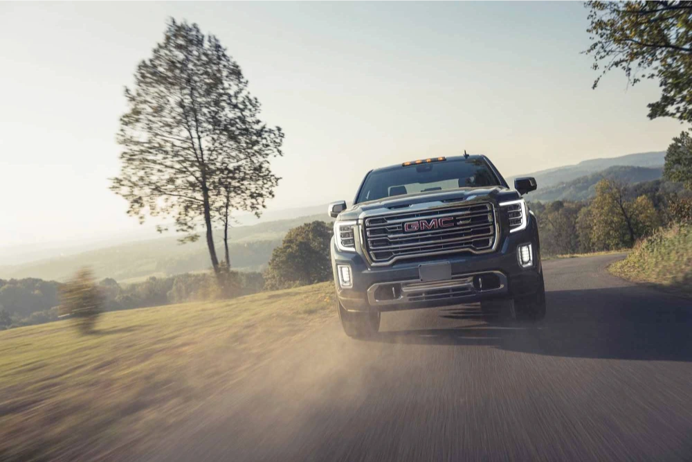 paragon auto collision gmc truck